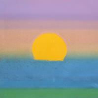 Andy Warhol (After) SUNSET Silkscreen - Sold for $2,176 on 05-24-2025 (Lot 167).jpg